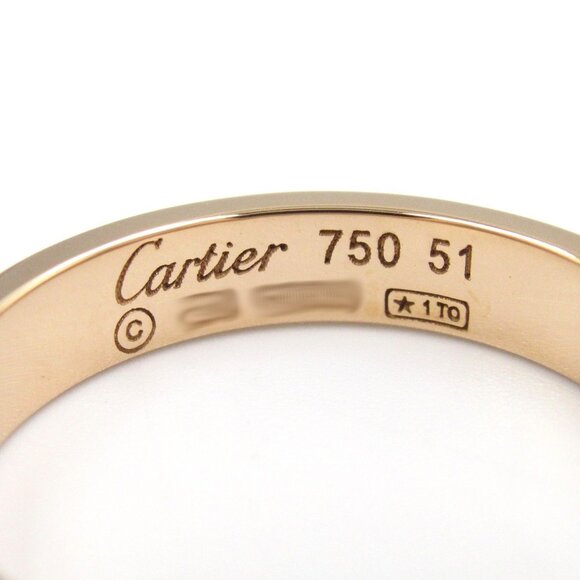 CARTIER 18k Rose Gold Love Ring - Picture 4 of 7